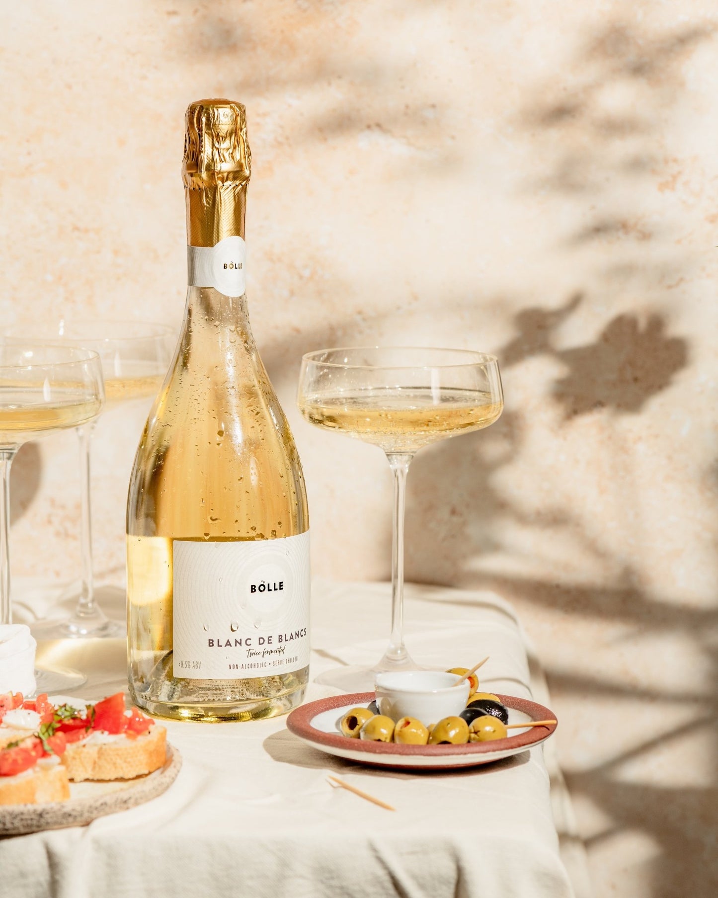 BOLLE Blanc de Blancs – Non - Alcoholic Sparkling Wine - Functional Drinks Club