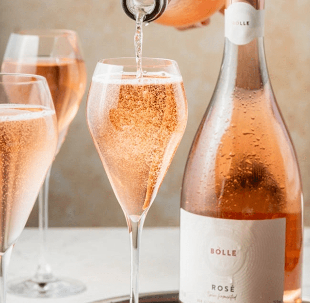 BOLLE Sparkling Rosé – Premium Non - Alcoholic Rosé Wine - Functional Drinks Club