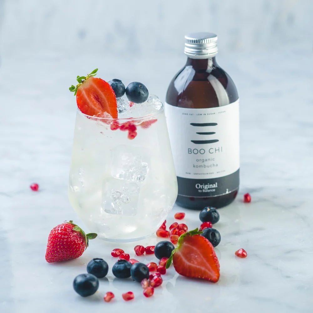 Boo Chi Original Kombucha – Apple & Sour (330ml) - Functional Drinks Club