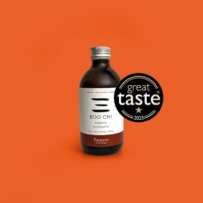 Boo Chi Turmeric & Black Pepper Kombucha | 330ml - Functional Drinks Club