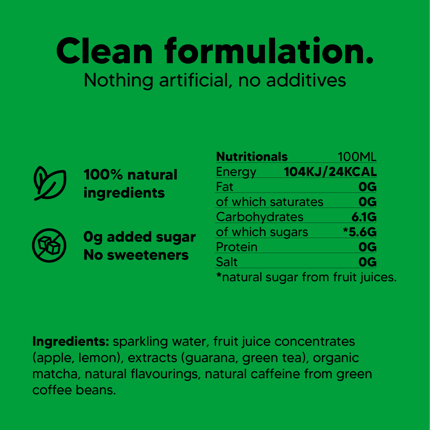 Brite Lemon & Lime Nootropic Drink – Clean Energy - Functional Drinks Club