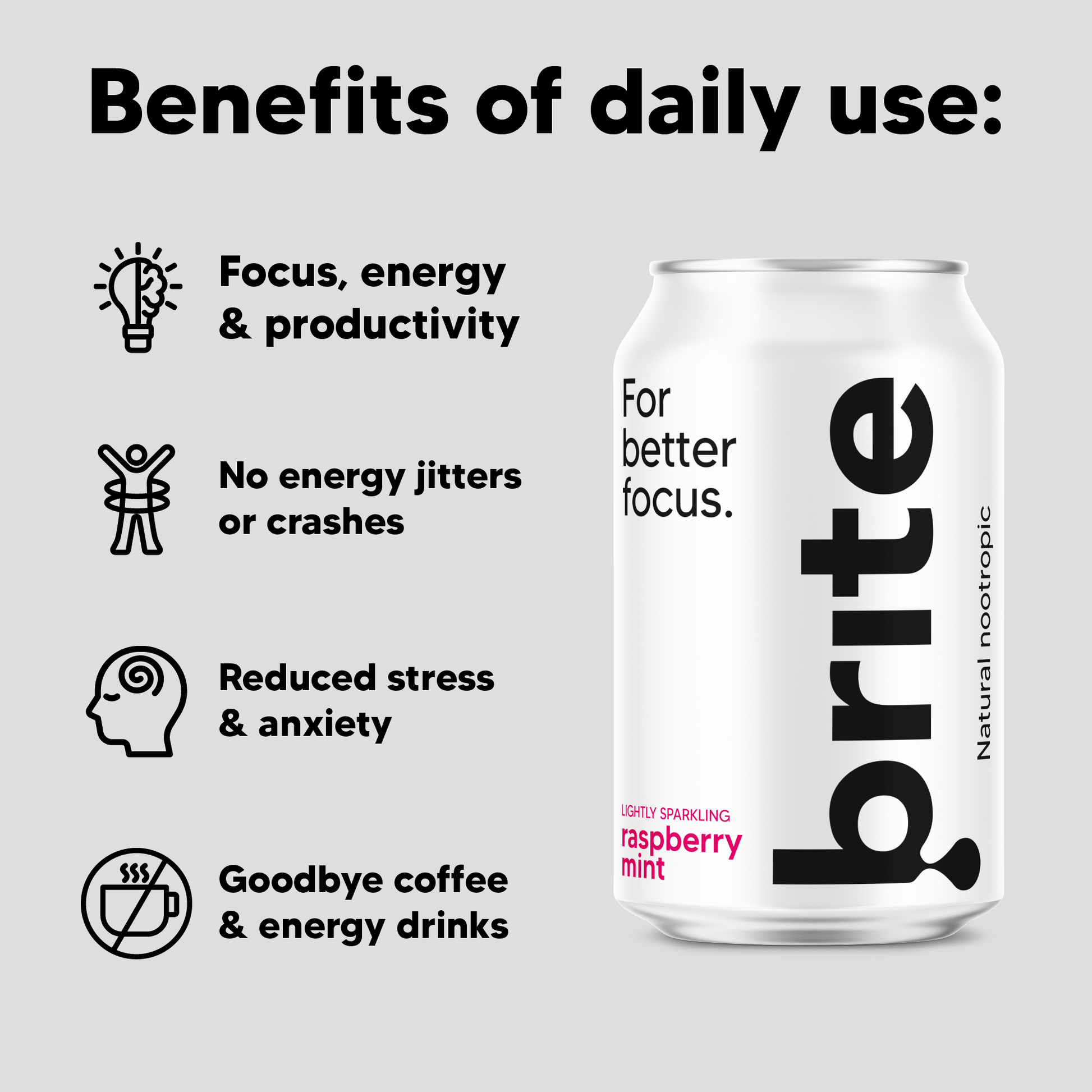 Brite Nootropic Mixed Pack – Clean Energy - Functional Drinks Club