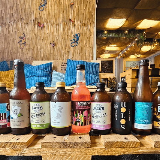Build your own Kombucha Box - Any 6 for £25 - Functional Drinks Club