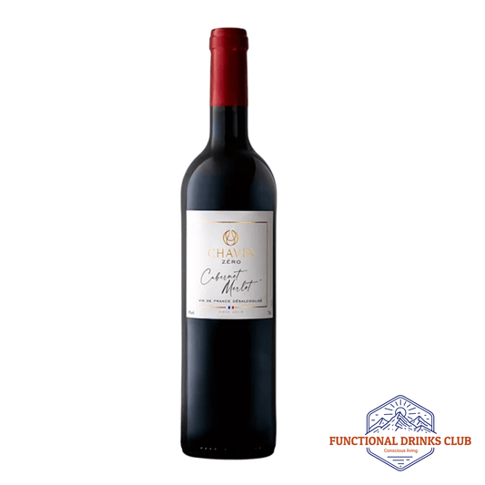 Chavin Zéro Cabernet Merlot | Premium Non - Alcoholic French Wine - Functional Drinks Club
