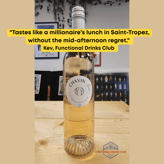 Chavin Zéro Rose | Premium Non - Alcoholic French Wine - Functional Drinks Club