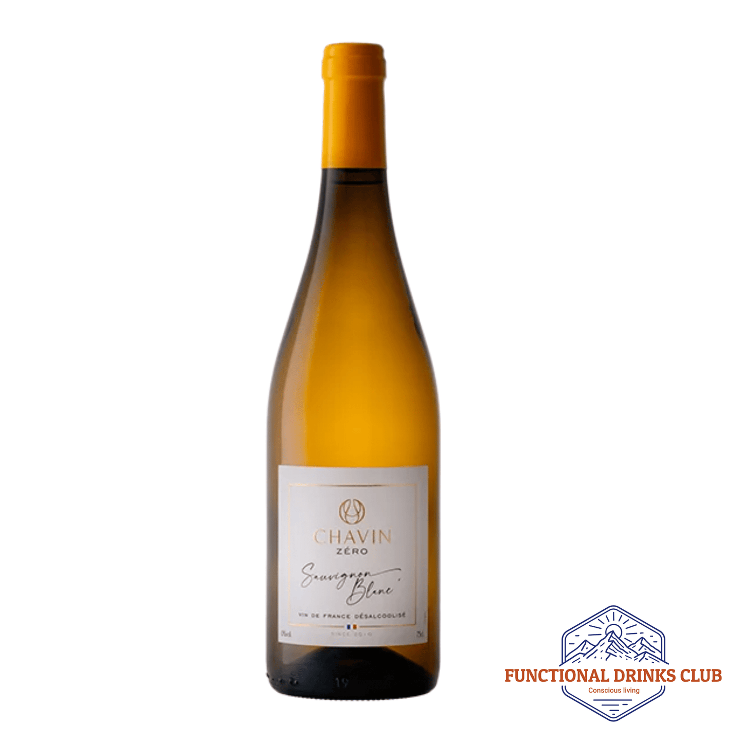 Chavin Zéro Sauvignon Blanc | Premium Non - Alcoholic French Wine - Functional Drinks Club