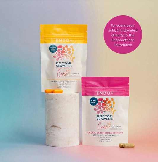 ENDO+ Endometriosis Supplement | Doctor Seaweed x Endometriosis Foundation - Functional Drinks Club