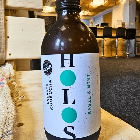 HOLOS Kombucha Basil & Mint - Functional Drinks Club