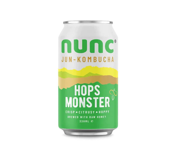 Nunc Kombucha Hops Monster at Functional Drinks Club