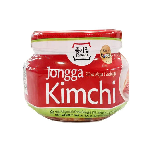 JONGGA Sliced Napa Cabbage Kimchi 300g | Authentic Korean Kimchi - Functional Drinks Club