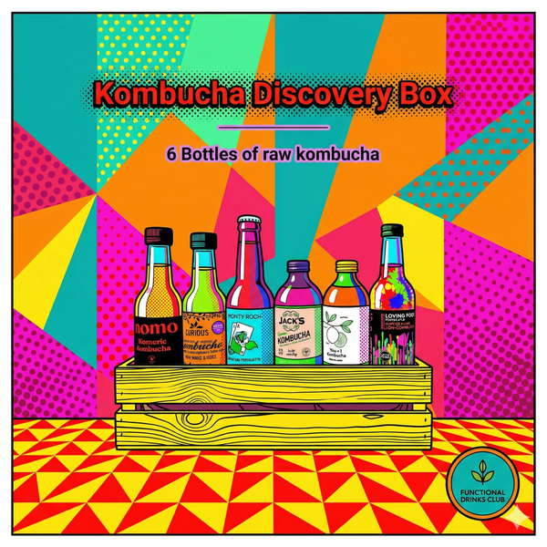 Kombucha Discovery Box - Functional Drinks Club