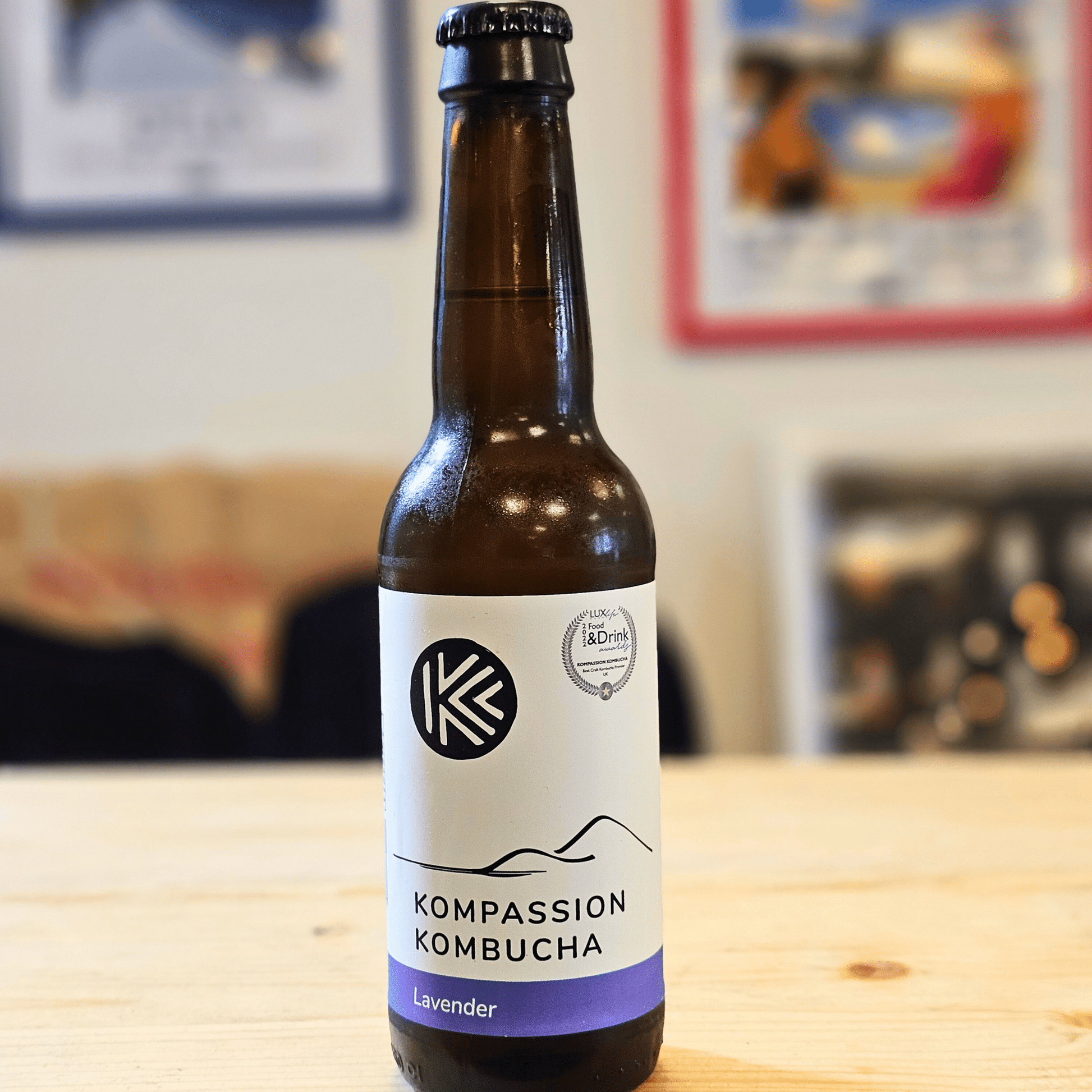 Kompassion Kombucha Lavender - Functional Drinks Club