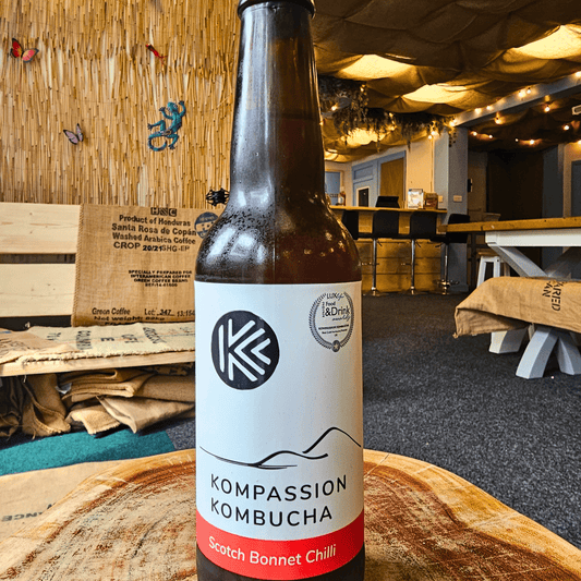 Kompassion Kombucha Scotch Bonnet Chilli - Functional Drinks Club