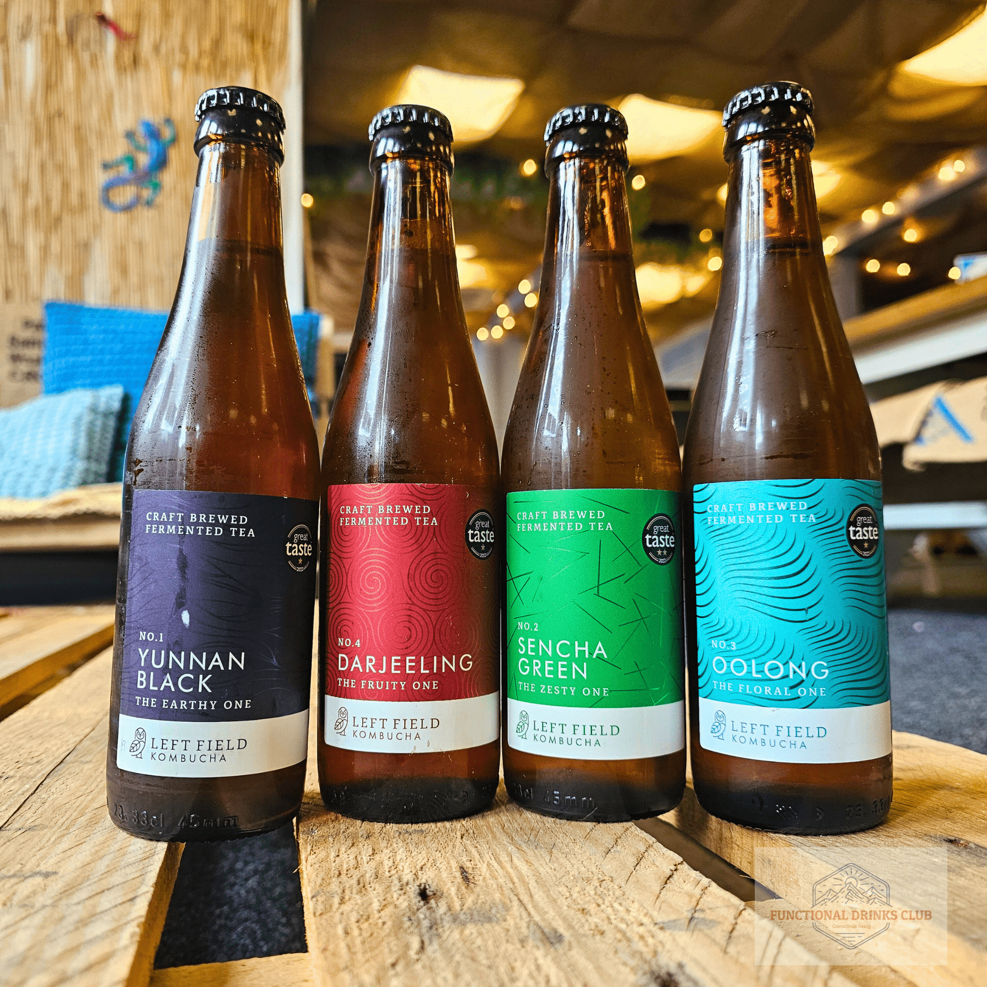 Left Field Kombucha No.4 Darjeeling - Functional Drinks Club