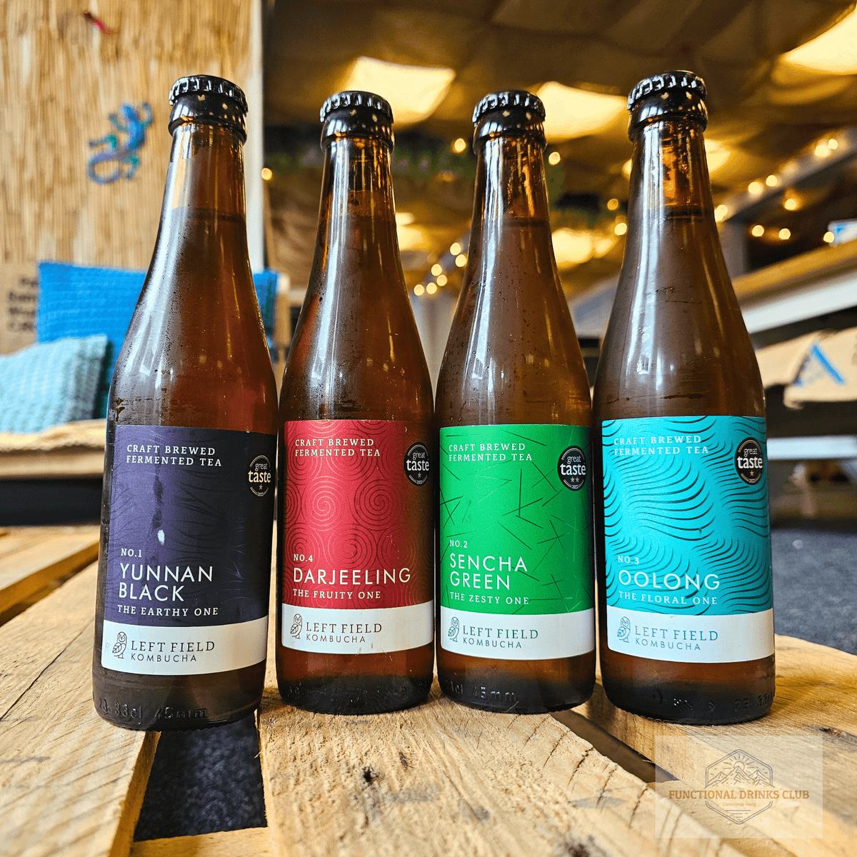 Left Field Kombucha No.4 Darjeeling - Functional Drinks Club