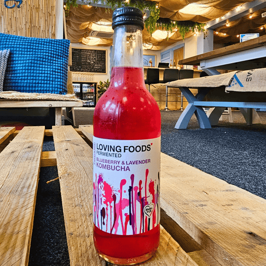 Loving Foods Kombucha Blueberry & Lavender - Functional Drinks Club