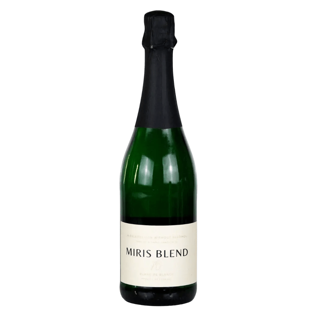 Bottle of Miris Blend White Wine at Functional Drinks Club in Otley.