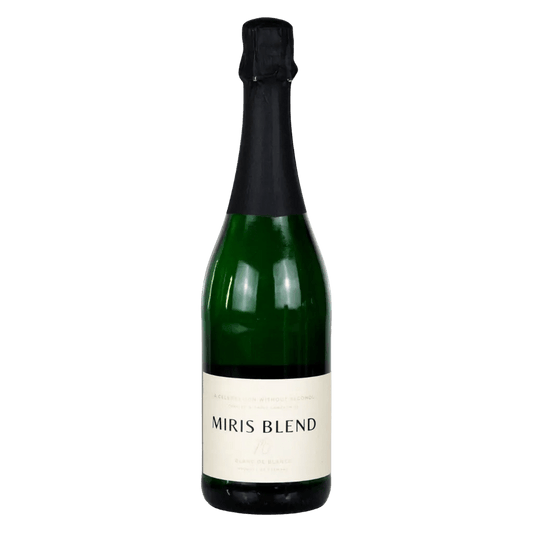 Bottle of Miris Blend White Wine at Functional Drinks Club in Otley.