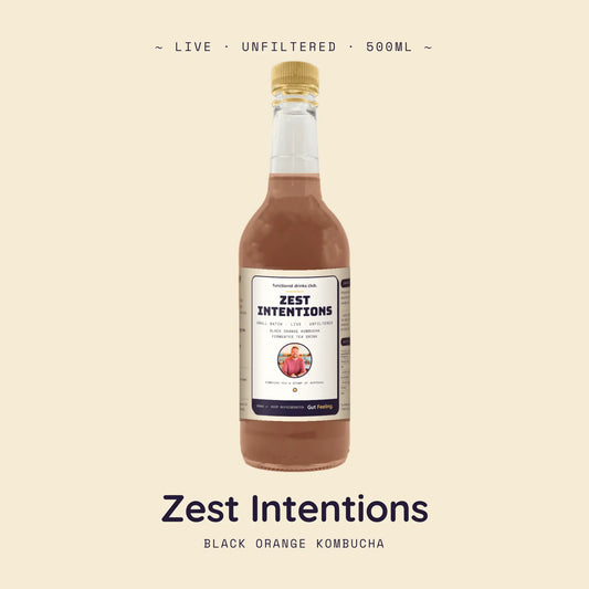 Mixed Six Pack | Gut Feeling Kombucha Selection 500ml x6 - Functional Drinks Club