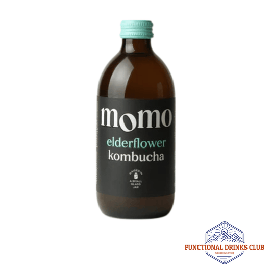 Momo Kombucha Elderflower - Functional Drinks Club