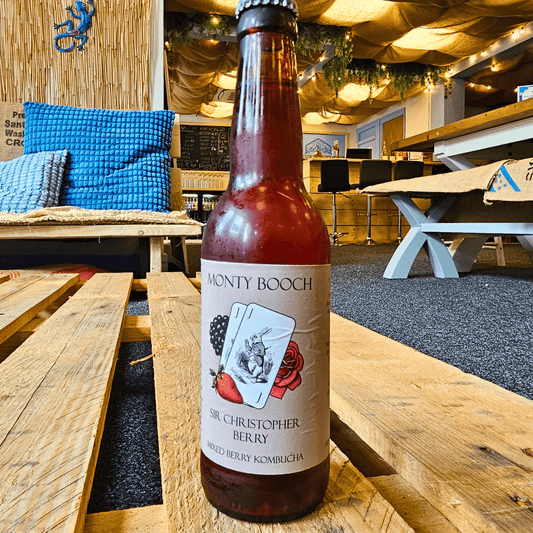 Monty Booch Kombucha Sir Christopher Berry - Functional Drinks Club