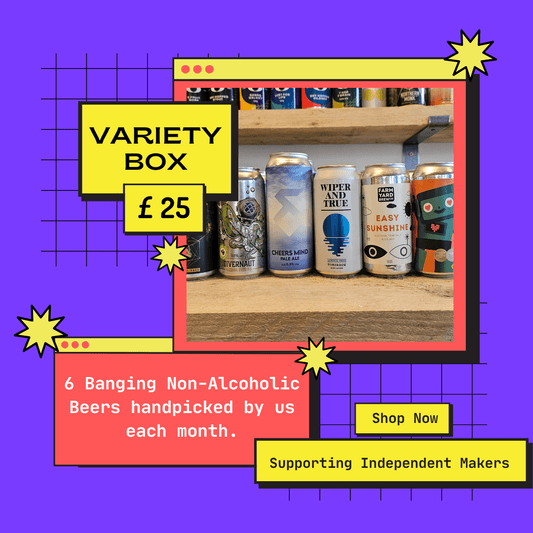 Non - Alcoholic Craft Beer Variety Delivery Box - 6 Pack - Functional Drinks Club