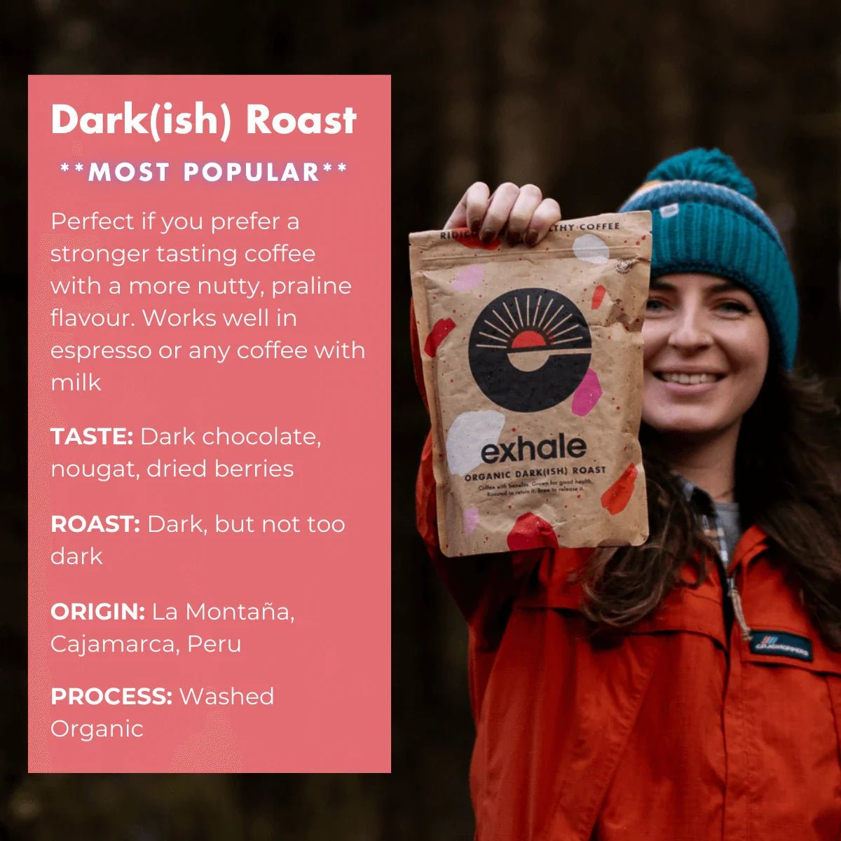Organic Dark(ish) Roast Coffee - Functional Drinks Club