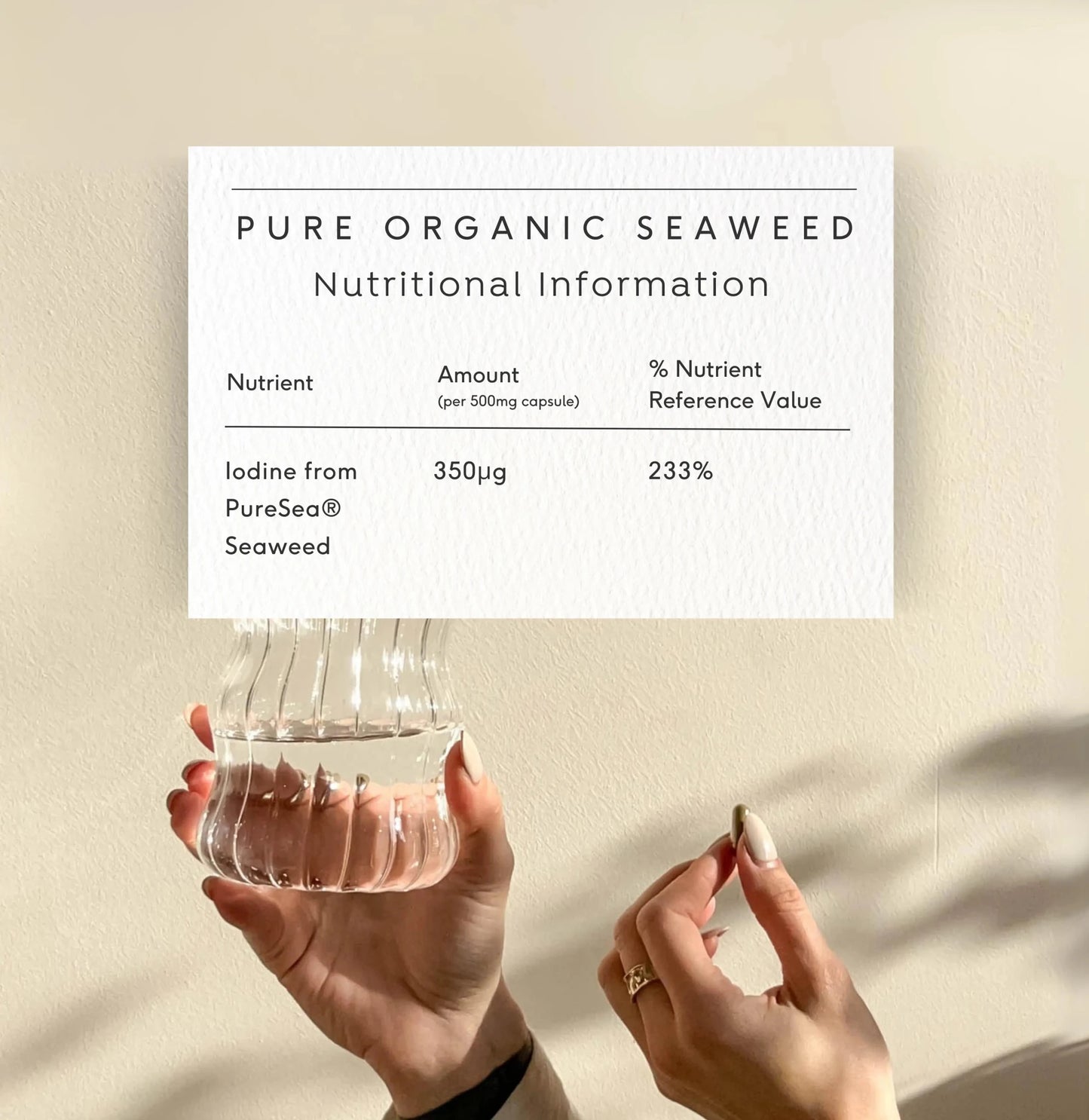 Pure Organic Seaweed Capsules | Natural Iodine Supplement | Doctor Seaweed - Functional Drinks Club