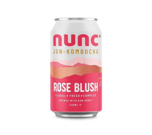 Nunc Kombucha Rose Blush at Functional Drinks Club