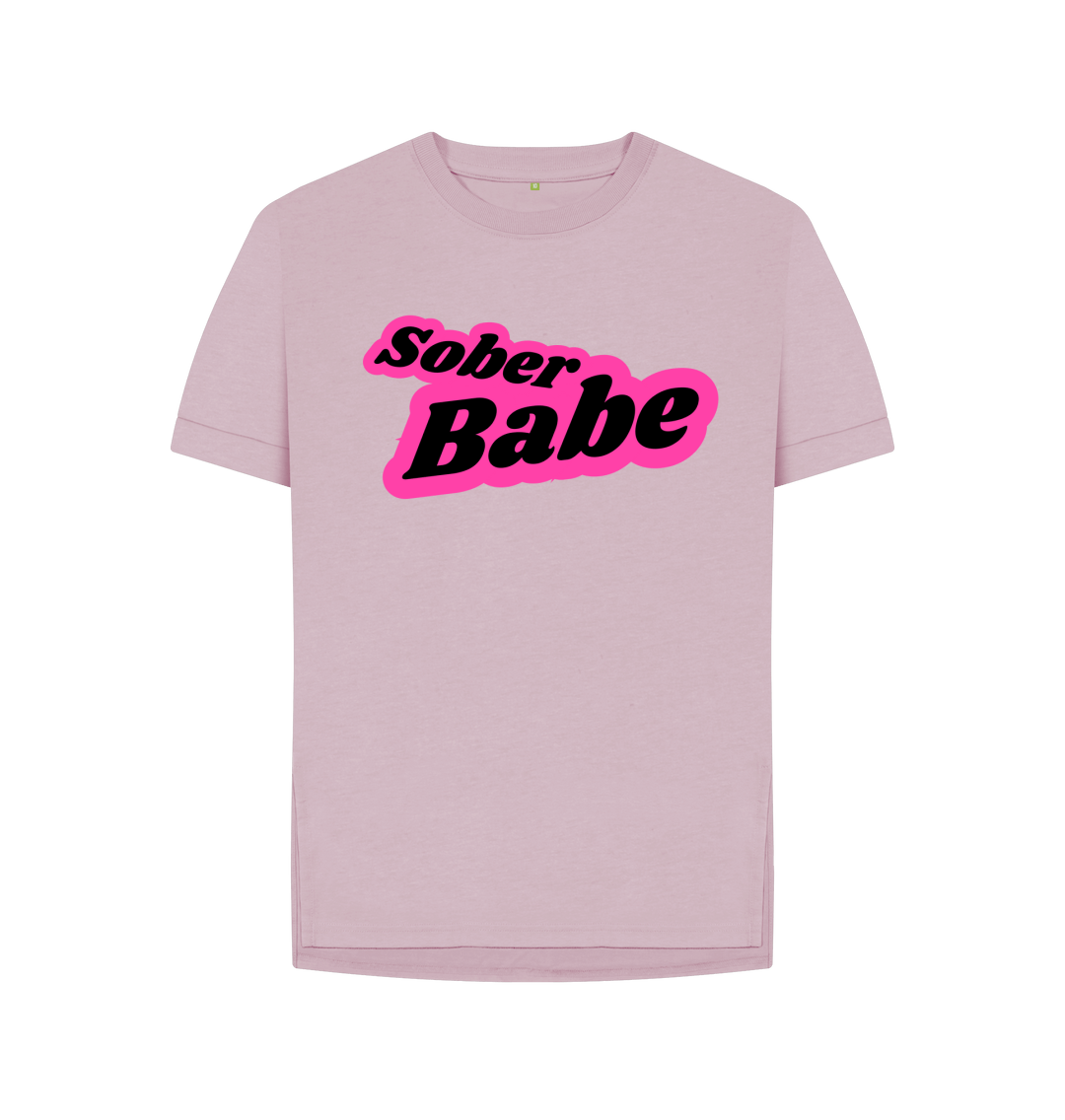 Sober Babe Pink T-Shirt - Functional Drinks Club