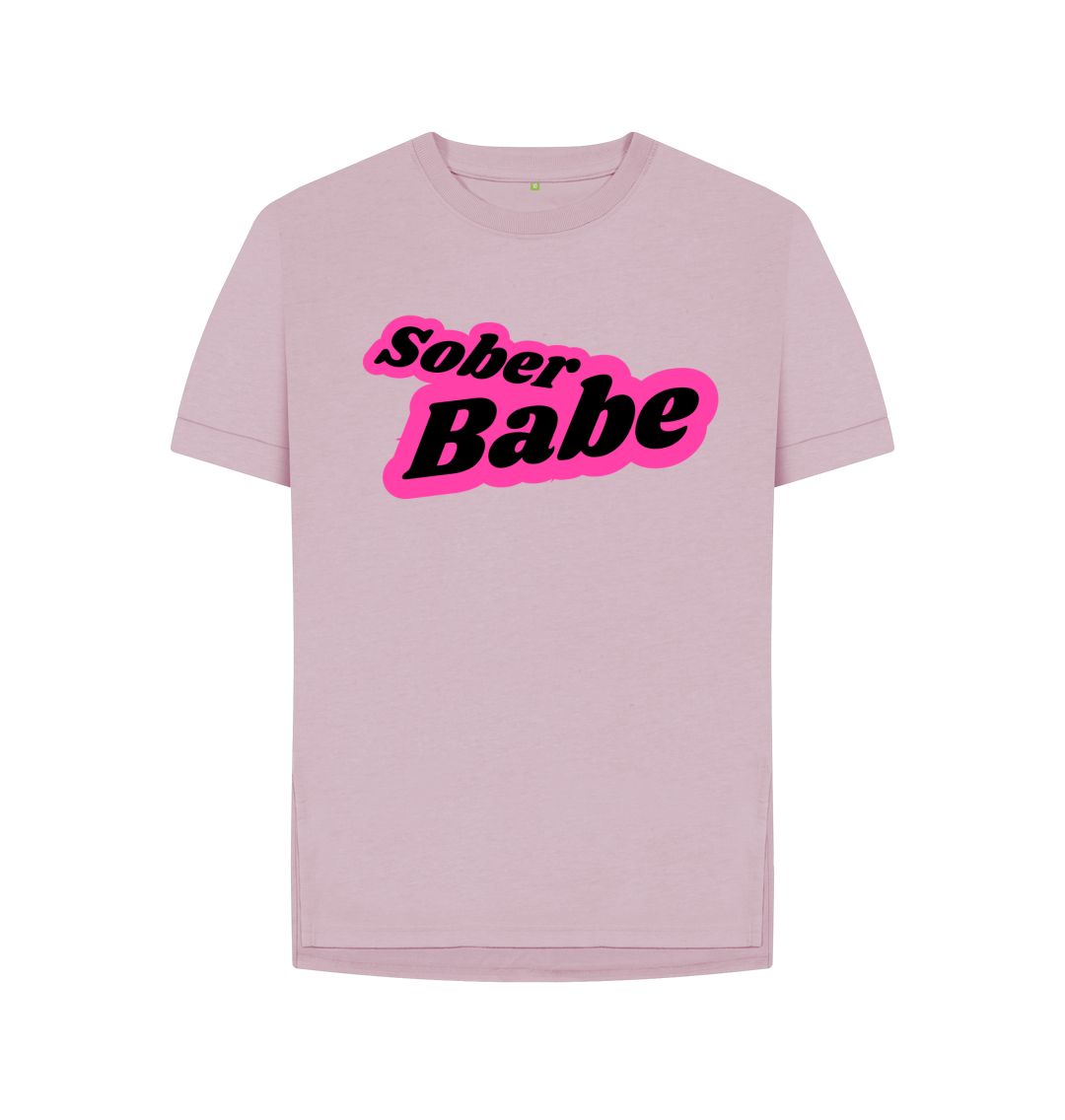 Sober Babe Pink T-Shirt - Functional Drinks Club