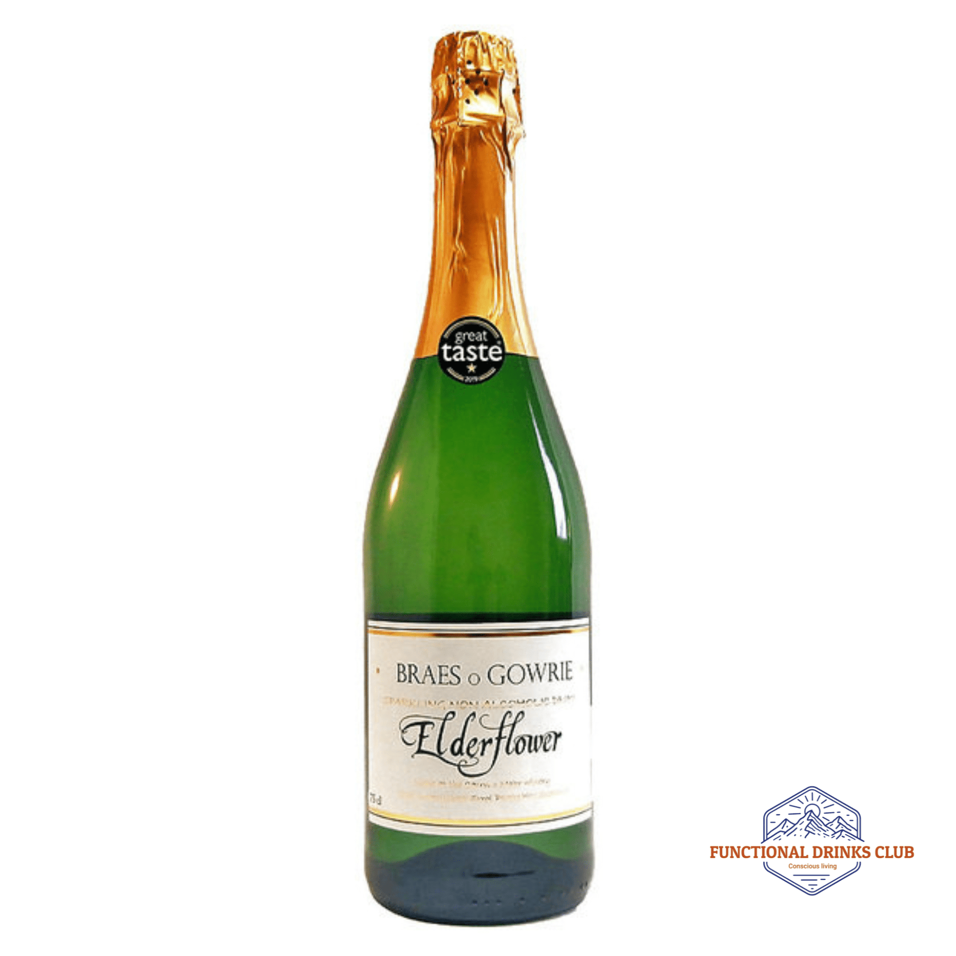 Sparkling Elderflower Alcohol - Free Prosecco Alternative | Cairn O’Mohr - Functional Drinks Club
