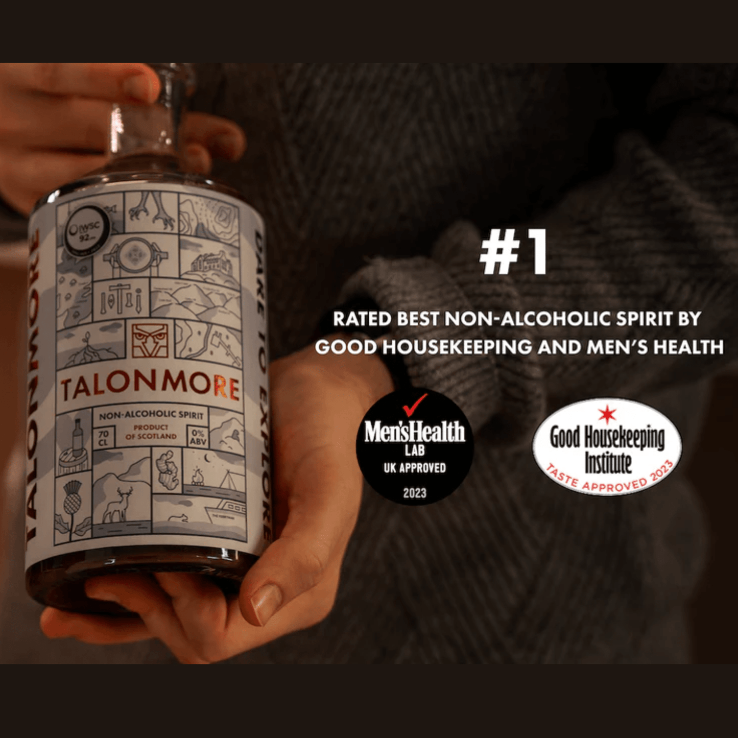 Talonmor Non - Alcoholic Spirit | Premium Alcohol - Free Whisky Alternative - Functional Drinks Club