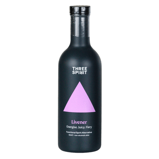 Three Spirit Livener | Non-Alcoholic Spirit for Energy & Uplift - Functional Drinks Club