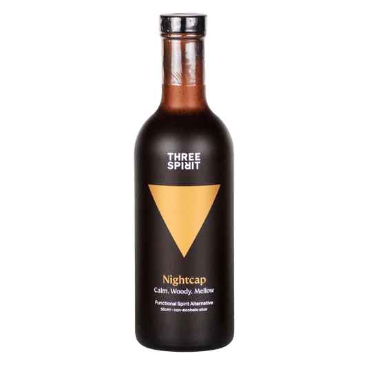 Three Spirit Nightcap | Non-Alcoholic Spirit for Relaxation - Functional Drinks Club
