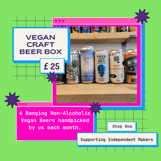 Vegan Non - Alcoholic Craft Beer Variety Delivery Box - 6 Pack - Functional Drinks Club