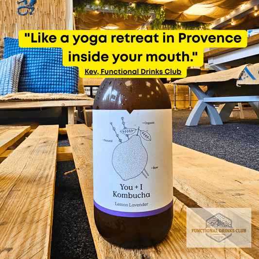 You + I Kombucha Lemon & Lavender - Functional Drinks Club